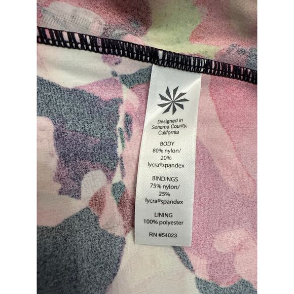 Athleta Floral Mystique Shorebreak Racerback Dress Size S - Picture 11 of 14